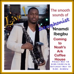 Nnamdi Ibegbu, Saxophonist,  Dallas. Texas 